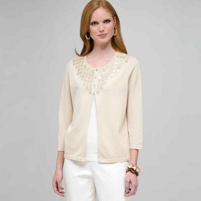 Beaded Cardigan